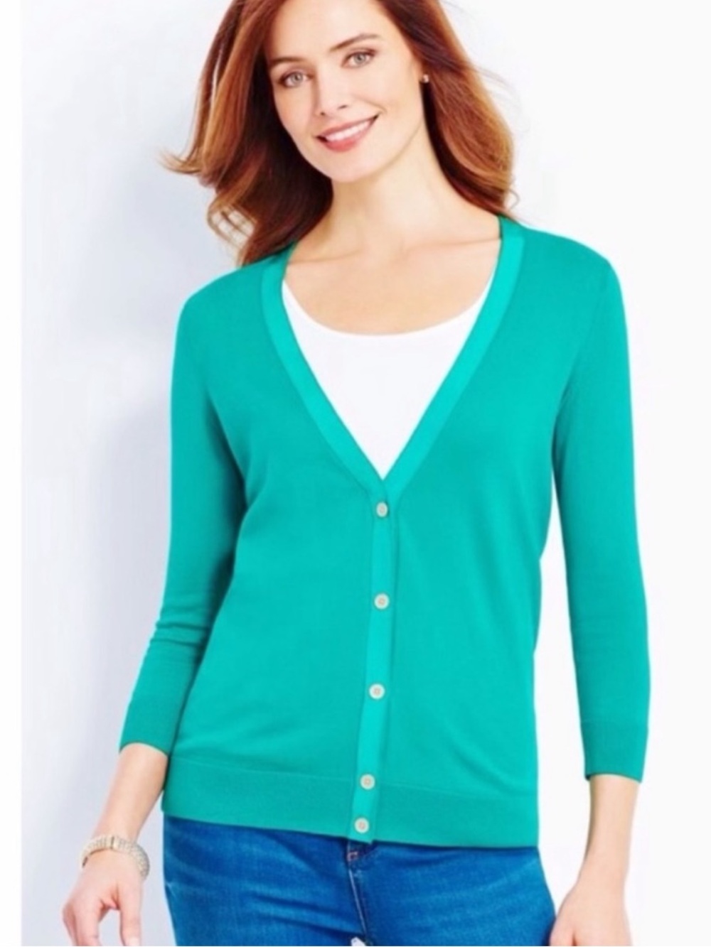 NWOT TALBOTS V-Neck Cardigan